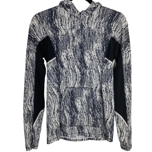 Lululemon Women’s Runbeam Hoodie In Texture Twist White Black No Size Dot W3A86S - Picture 2 of 13